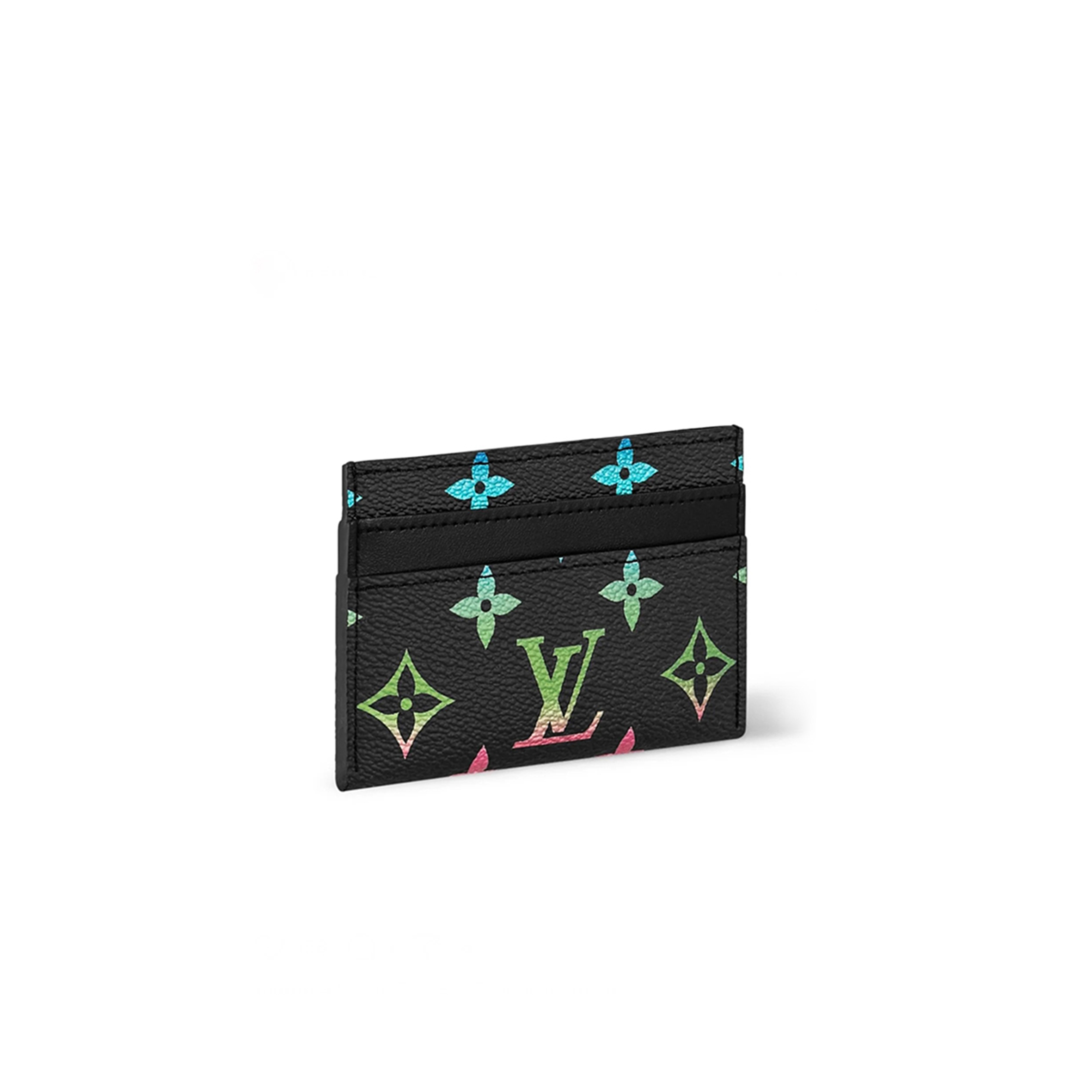 LOUIS VUITTON MURAKAMI DOUBLE MONOGRAM ECLIPSE CARD HOLDER M13911 (11*7*1.5cm)